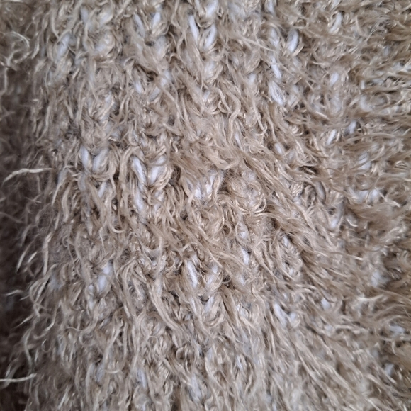 Kensie Open Front Eyelash Cardigan/Sweaterso   Size L - Picture 6 of 8